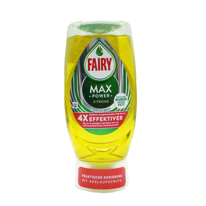 Fairy Washing Up Liquid Max Power Lemon 370 ml