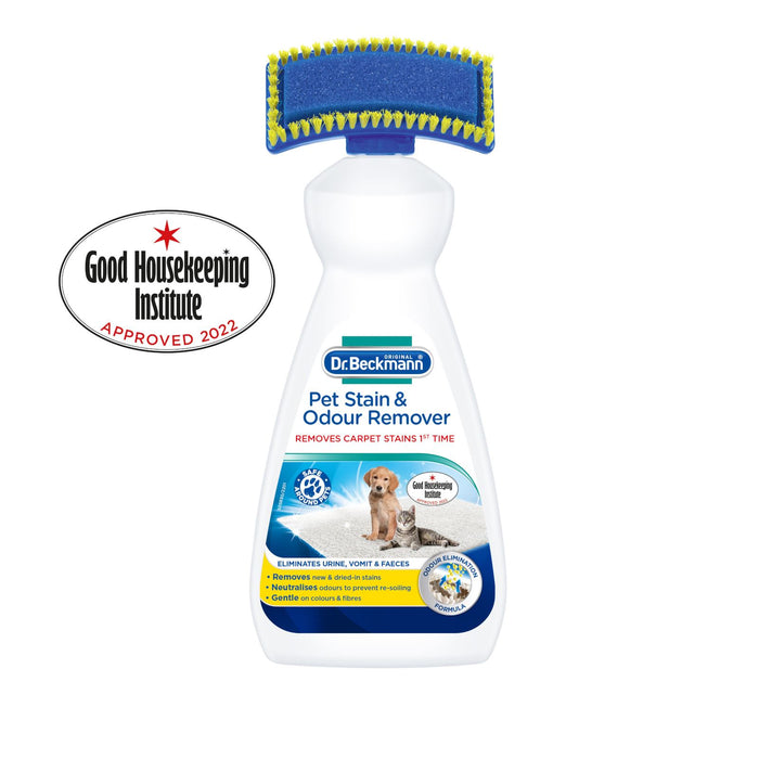 Dr. Beckmann Pet Stain & Odour Remover with Brush 650 ml