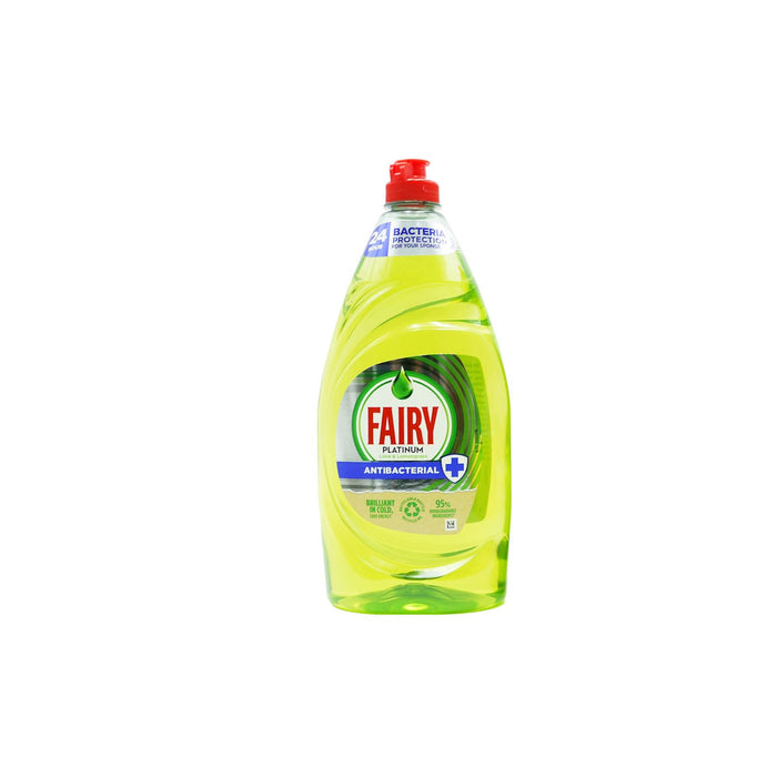 Fairy Liquid Platinum Quick Wash Anti -Bacterial Lime 820 ml