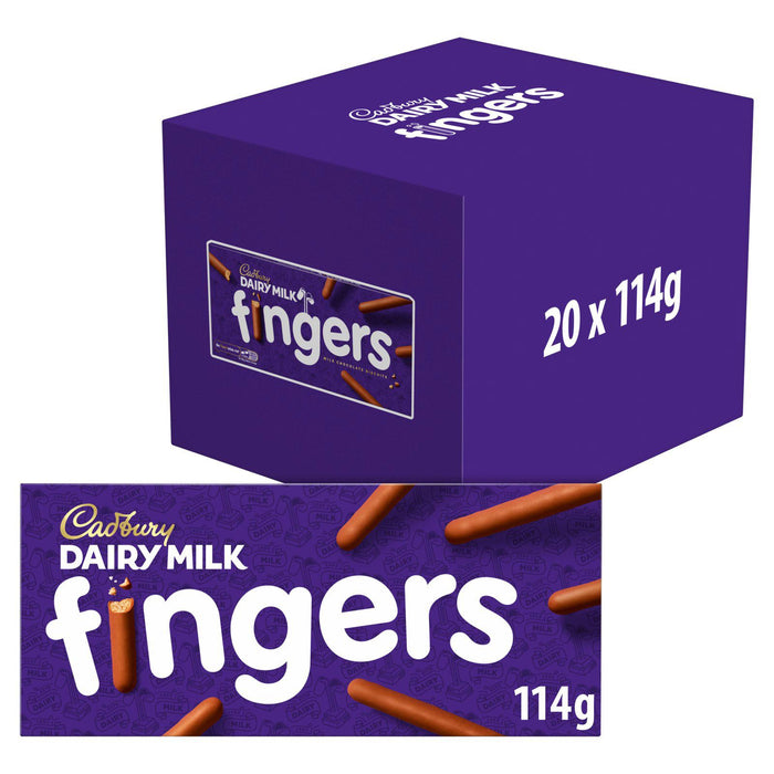 Cadbury Fingers 114 g (Box of 20)