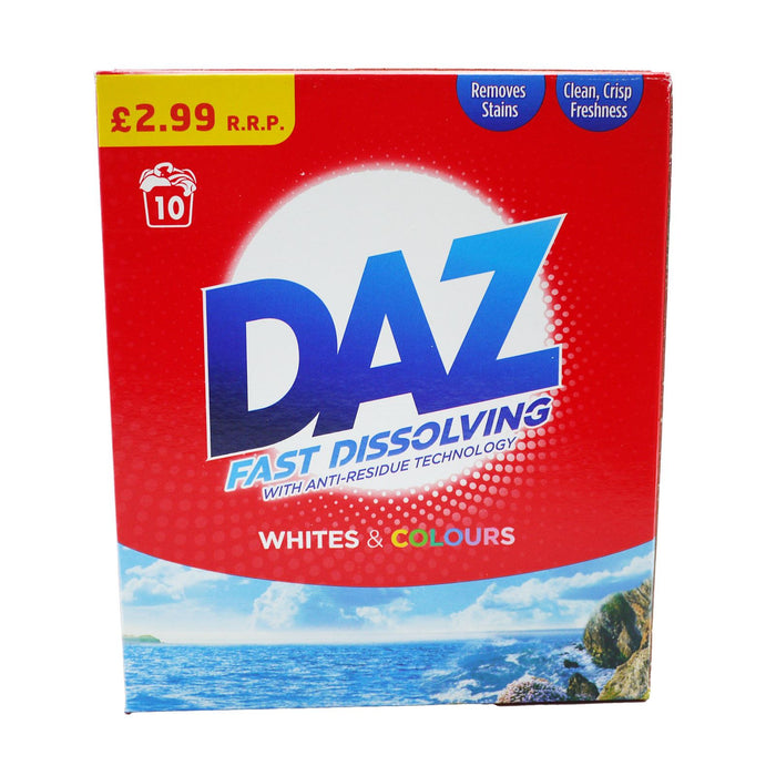 Daz Washing Powder Regular Laundry  Whites and Colours 10  Washes Pm £2.99, 650g