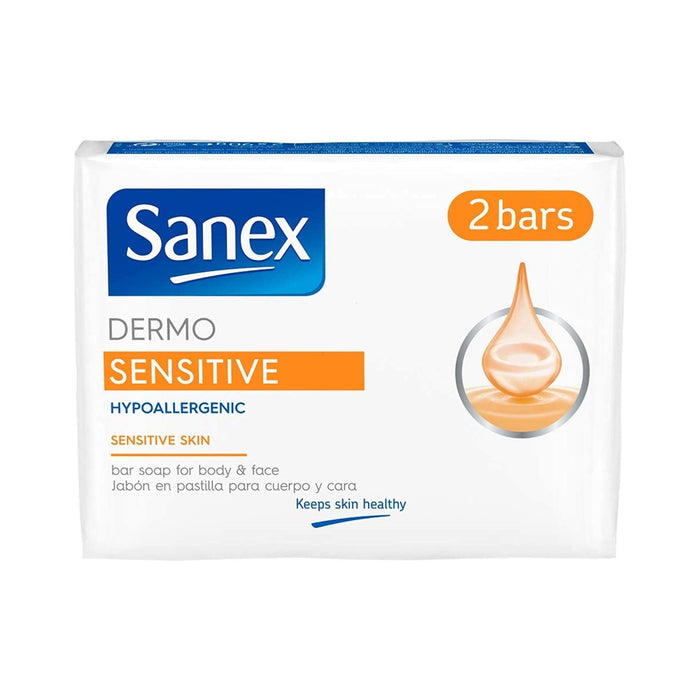Sanex Bar Dermo Protect Sensitive 2pk 90 g