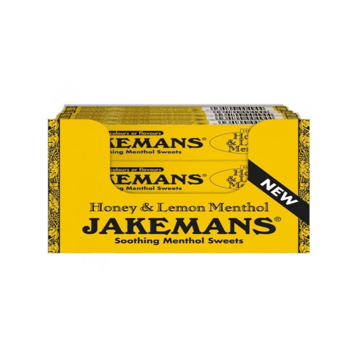 Jakemans Honey & Lemon Flavour - 41g  (Box of 20)
