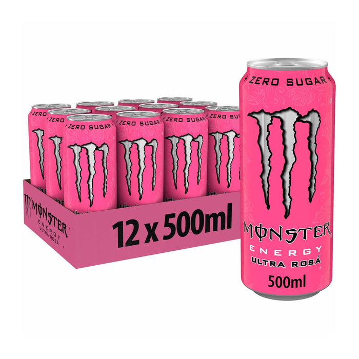 Monster Energy Drink Ultra Rosa 500ml - Case of 12