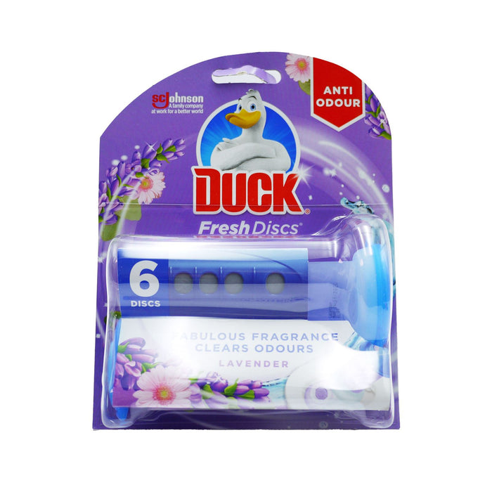 Toilet Duck Discs Lavender On clip Strip
