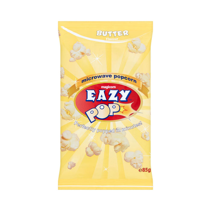 Eazypop Microwave Popcorn Butter 85 g (Box of 16)