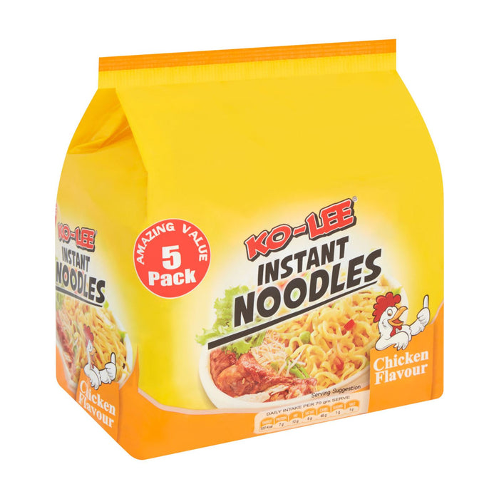 Ko-lee Noodles Chicken 5pk  70 grams