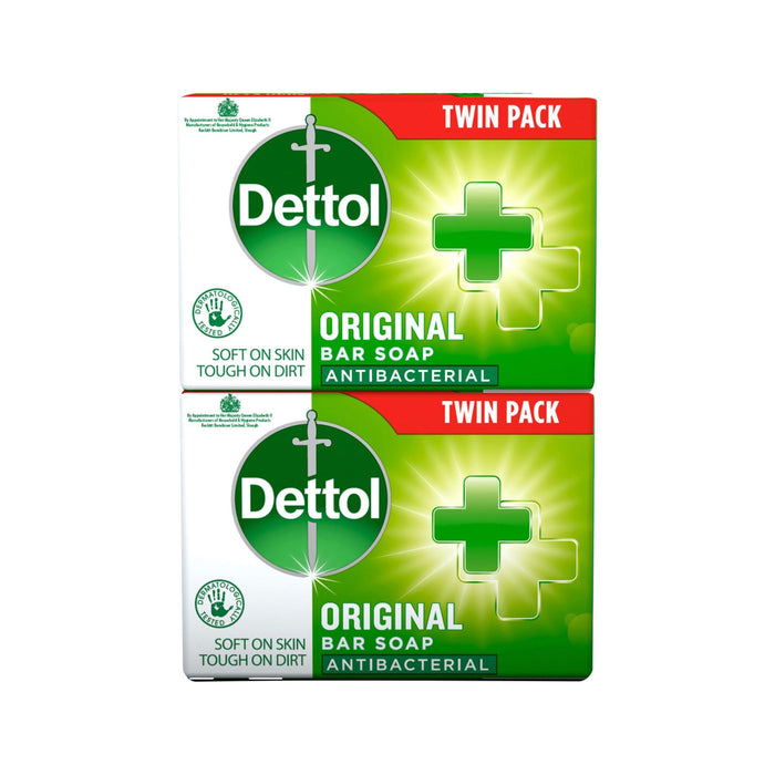 Dettol Antibac Soap Bar Original Twin 100gm