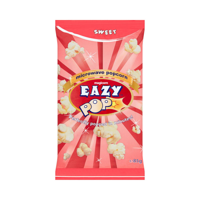 Eazypop Microwave Popcorn Sweet  85 grams (Box of 16)