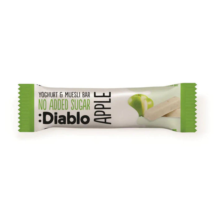 Diablo Yoghurt & Muesli Bar Apple 30 g (Box of 32)