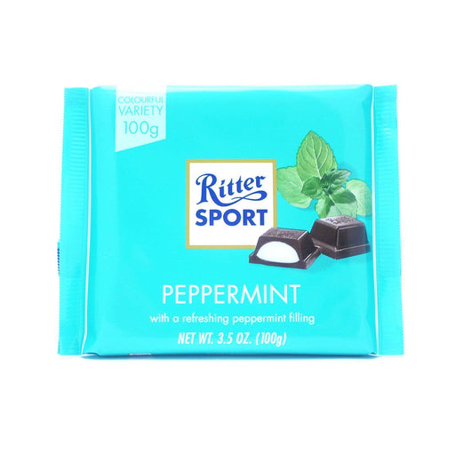 Ritter Sport Peppermint 100g (Box of 12) - myShop.co.uk
