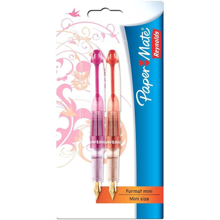 Paper Mate Mini Fountain Pens Two Pack