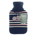 Country Club Hot Water Bottle with Knitted Cover - myShop.co.uk