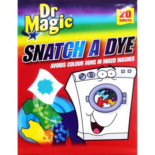 Dr Magic Snatch A Dye Laundry Colour Catcher 20 Sheets - myShop.co.uk
