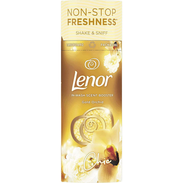 Lenor In-Wash Scent Booster Gold Orchid Laundry Perfume Beads 176g