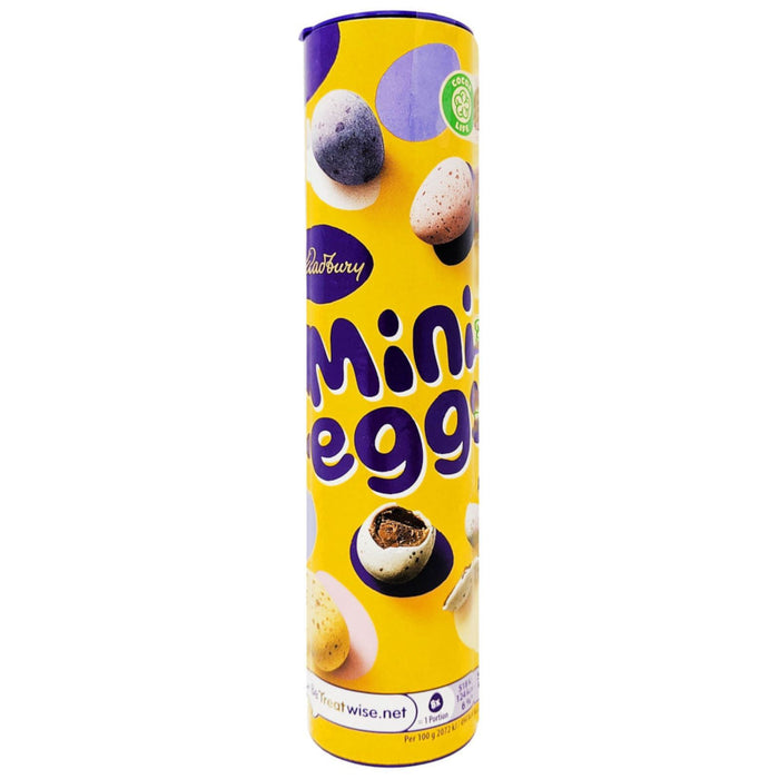 Cadbury Dairy Milk Mini Eggs Easter Chocolate Tube 96g (Box of 12)