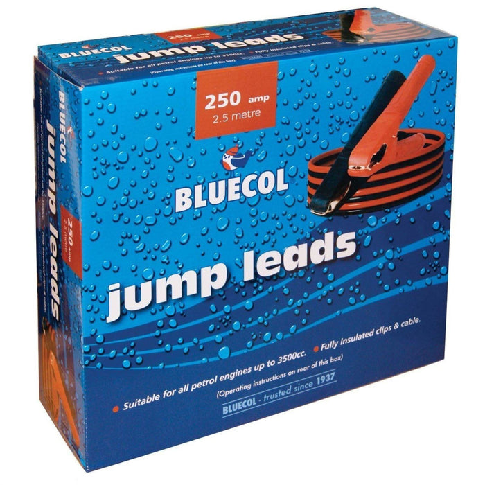 Bluecol 250 amp Jump Leads 2.5m