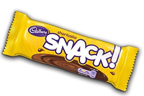 Cadbury Shortcake Snack 20g (24 Packs of 6, Total 144)