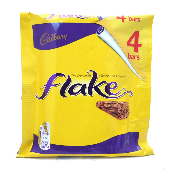 Cadbury Flake 80g (20 Packs of 4, Total 80) - myShop.co.uk