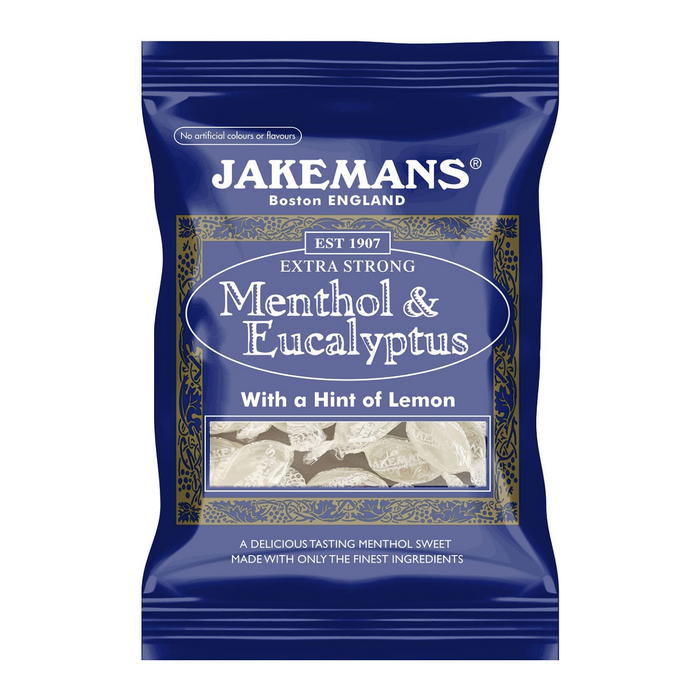 Jakemans Eucalyptus Soothing Menthol Sweets 73g
