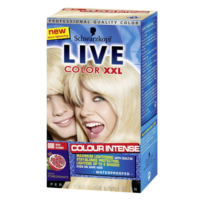 Schwarzkopf LIVE Color XXL 00B Max Blonde