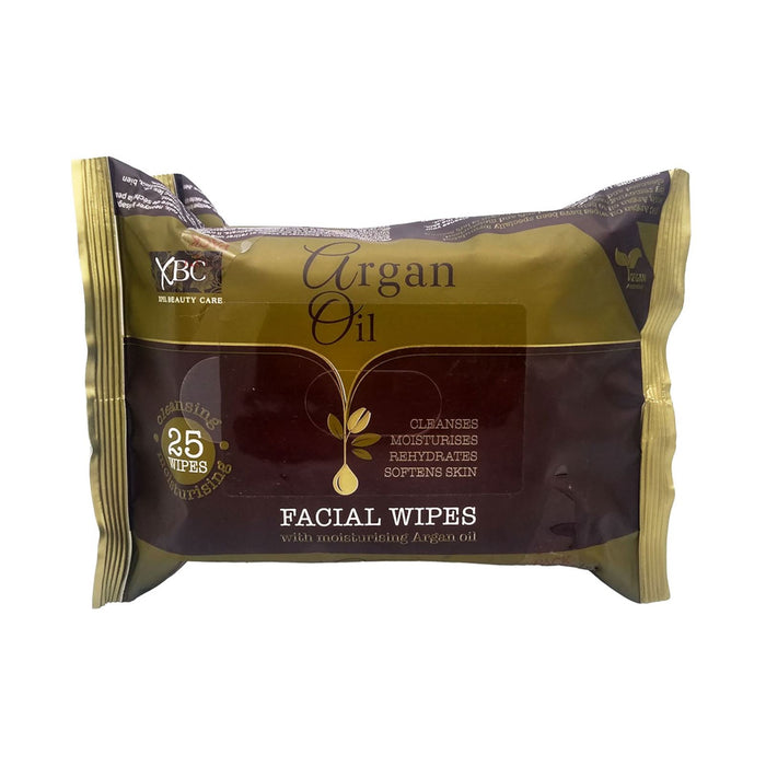 XBC Argan Oil Facial Wipes Twin Pack