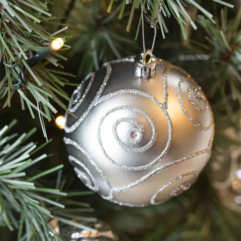 Portland Fir 8ft Decorated Christmas Tree - Winter Wonderland - image 3
