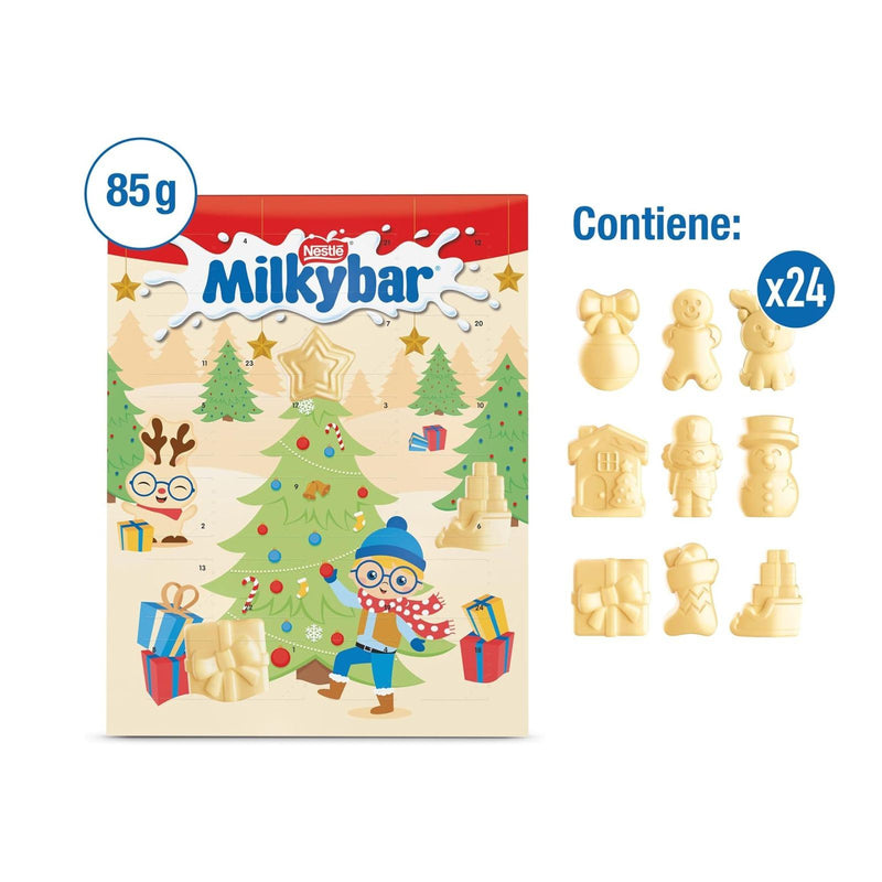 Milkybar White Chocolate Christmas Advent Calendar 85g - image 2