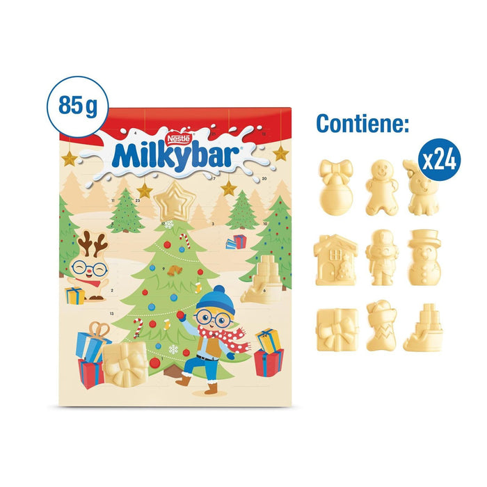 Milkybar White Chocolate Christmas Advent Calendar 85g