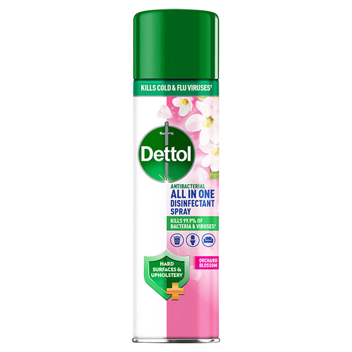 Dettol All-in-One Disinfectant Spray Orchard Blossom, 300ml