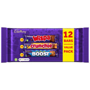 Cadbury Wispa / Crunchie / Boost Mixed Multipack 12 Bars (10 x 347.2g) - image 2