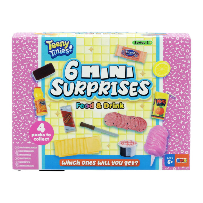 Teeny Tinies 6 Mini Surprises Food & Drink Kids Toy