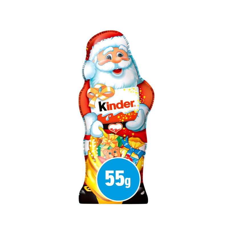 Kinder Chocolate Hollow Santa Figure 55g (Box of 24)