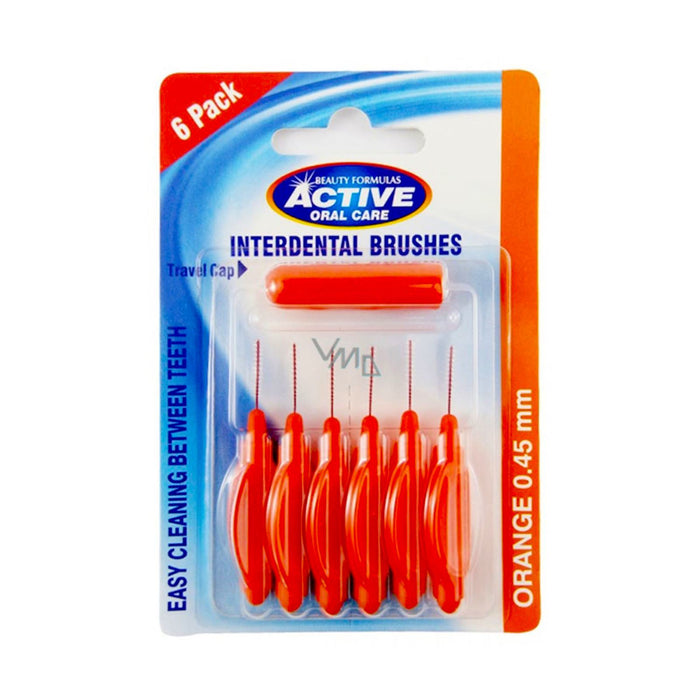 Beauty Formulas Active Oral Care Interdental Brushes 0.45mm