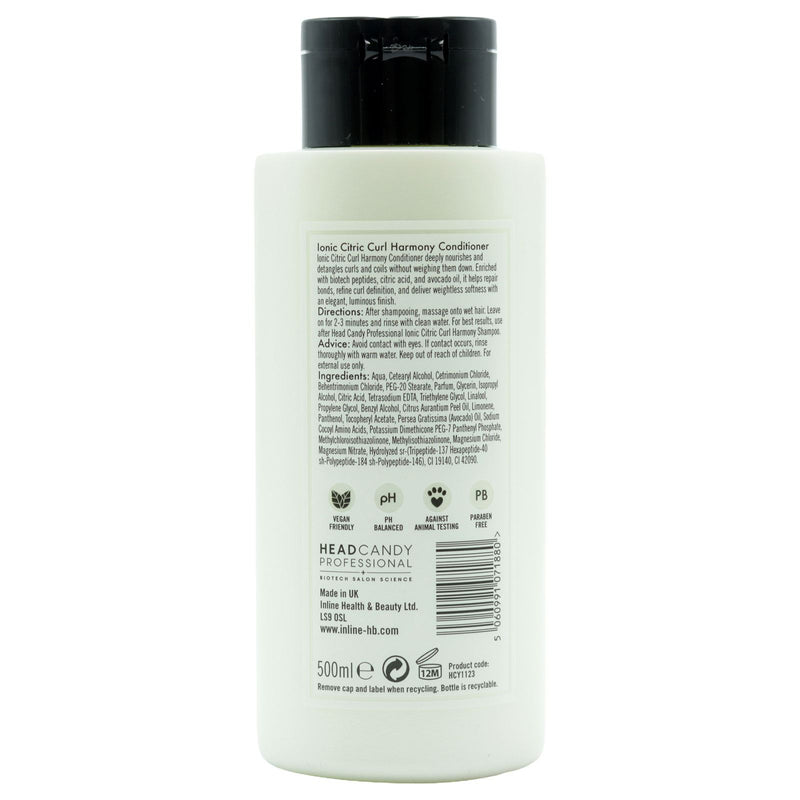 Head Candy Professional Ionic Citric Curl Harmony Conditioner (500ml) - image 2