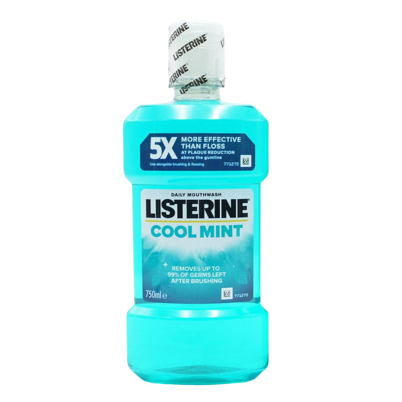 Listerine Cool Mint Mouthwash 750ml