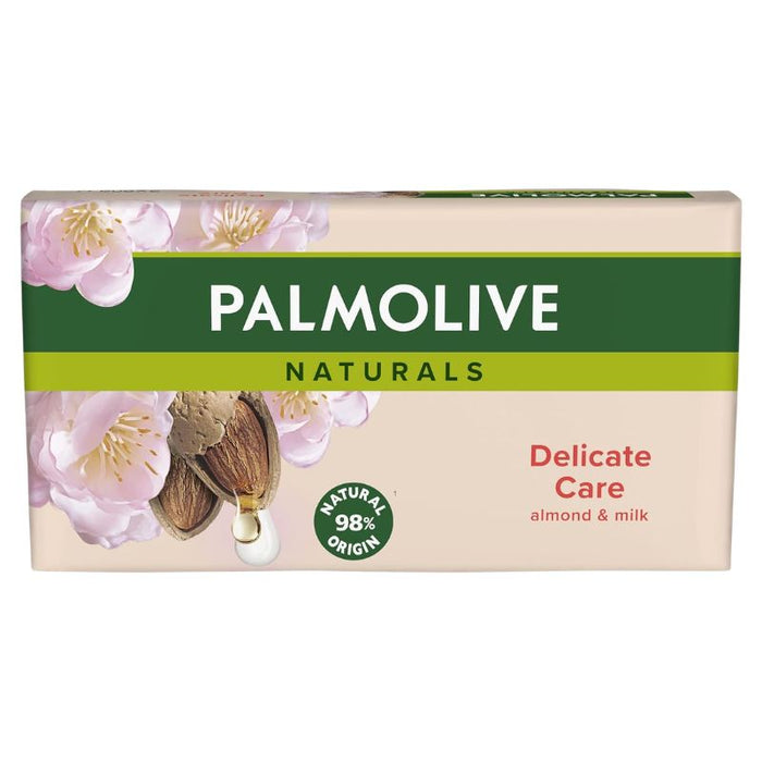 Palmolive Bar Soap Delicate Care Almond Milk, 6 Pack (90g)