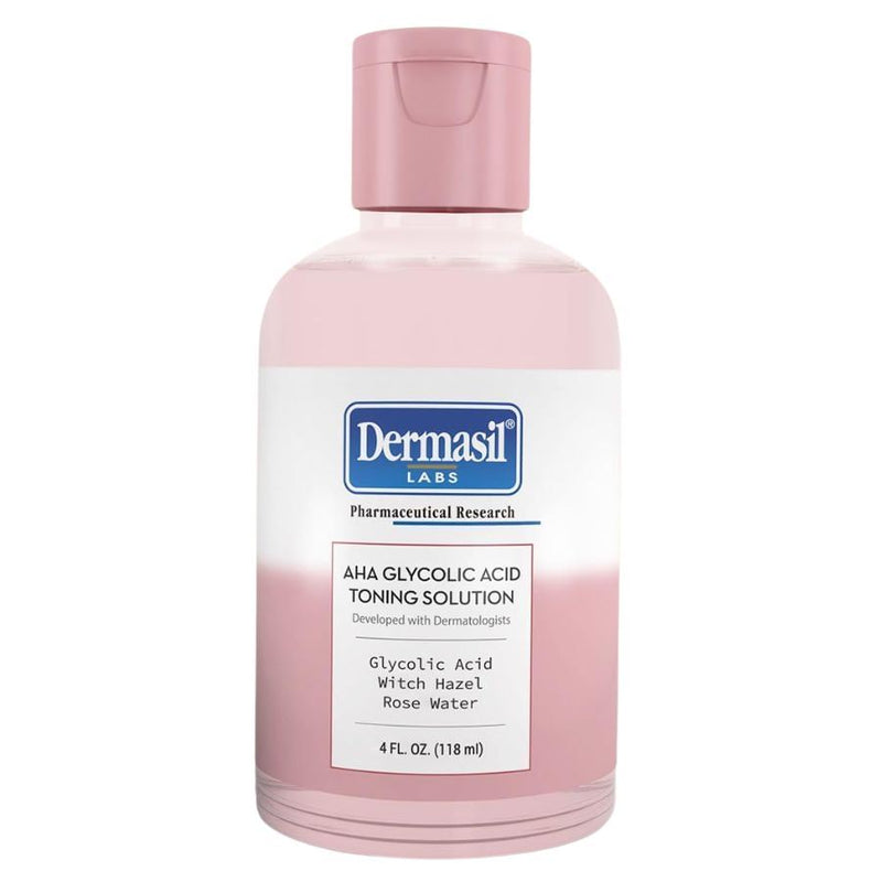 Dermasil AHA Glycolic Acid Toning Solution (118ml)