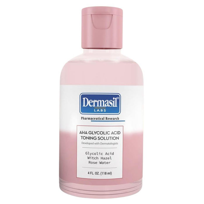 Dermasil AHA Glycolic Acid Toning Solution (118ml)