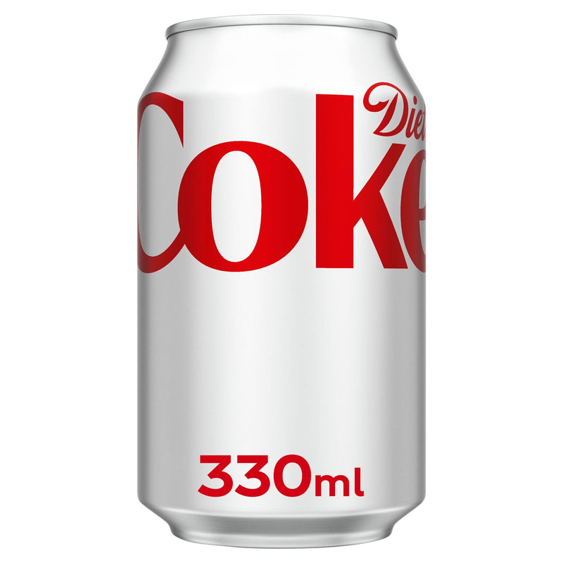 Diet Coke Soft Drink Cans (24 x 330ml) - image 2