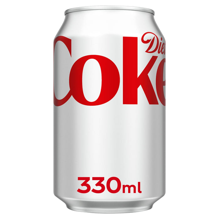 Diet Coke Soft Drink Cans (24 x 330ml)