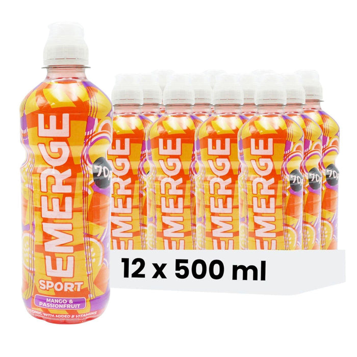 Emerge Mango & Passion  Isotonic Pm70p 500ml (Box of 12)