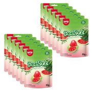 AMOS Peelerz Peelable Watermelon Gummy Candy, Soft Chewy Snack (12 x 65g)