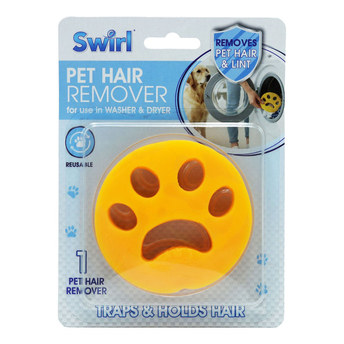 Swirl Pet Hair Remover - Reusable, Traps & Holds Hair