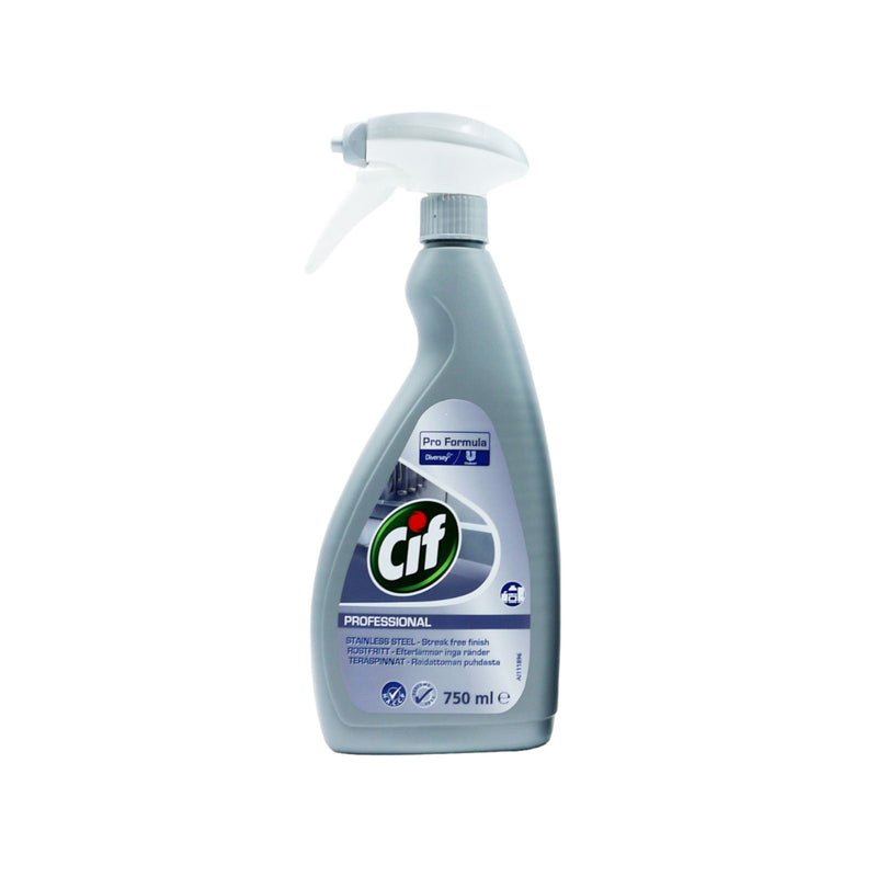 Cif Stainless Steel Spray 750ml