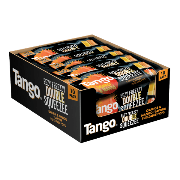 18 x Tango Duo Orange/Mango Ice Pops 10pk (Box)