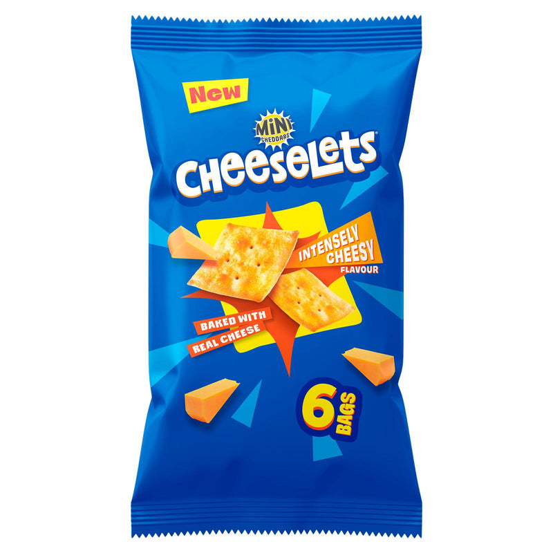 Mini Cheddars Cheeselets Baked Snacks, 6 Pack (12 x 147g) - image 2