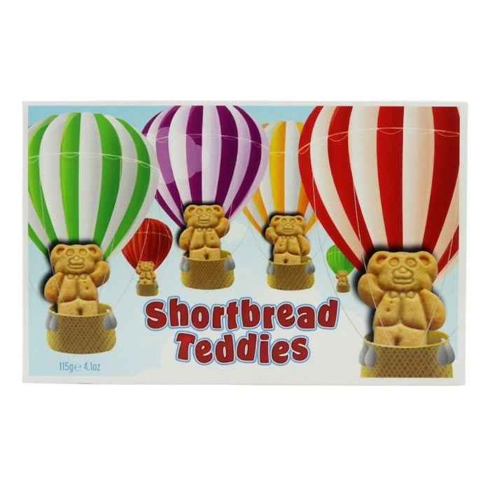 Scottish Shortbread Teddies In Balloons (24 x 115g)