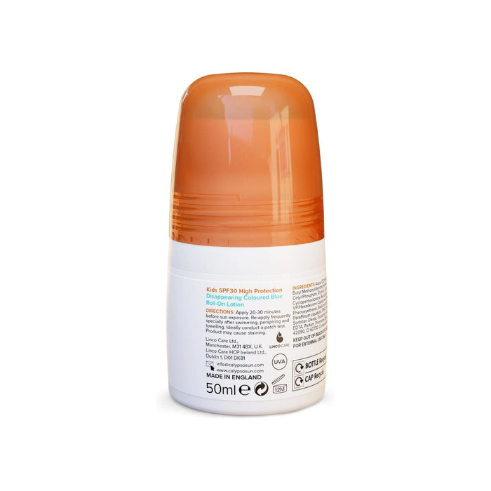 Calypso Kids Coloured Roll-On SPF50 50ml