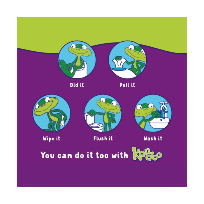 Kandoo Melon Flushable Moist Toilet Wipes 60's (Box of 12)